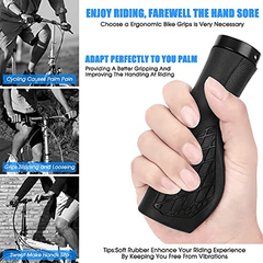 Ergonomic Bike Grips for Comfortable Biking