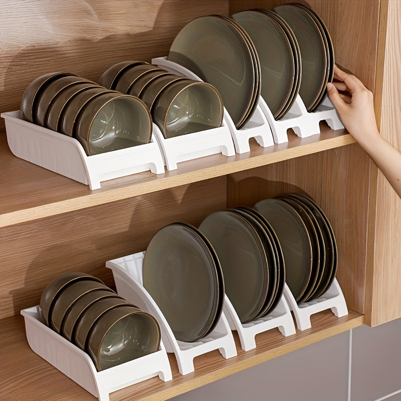 Foldable Kitchen Dish Rack - Organize Tableware Dishes Bowls Cutlery