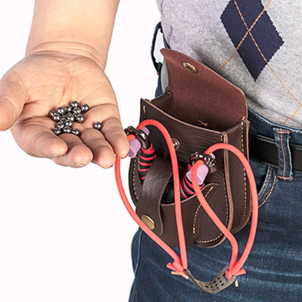 Portable Slingshot Bag Durable Steel Ball Storage