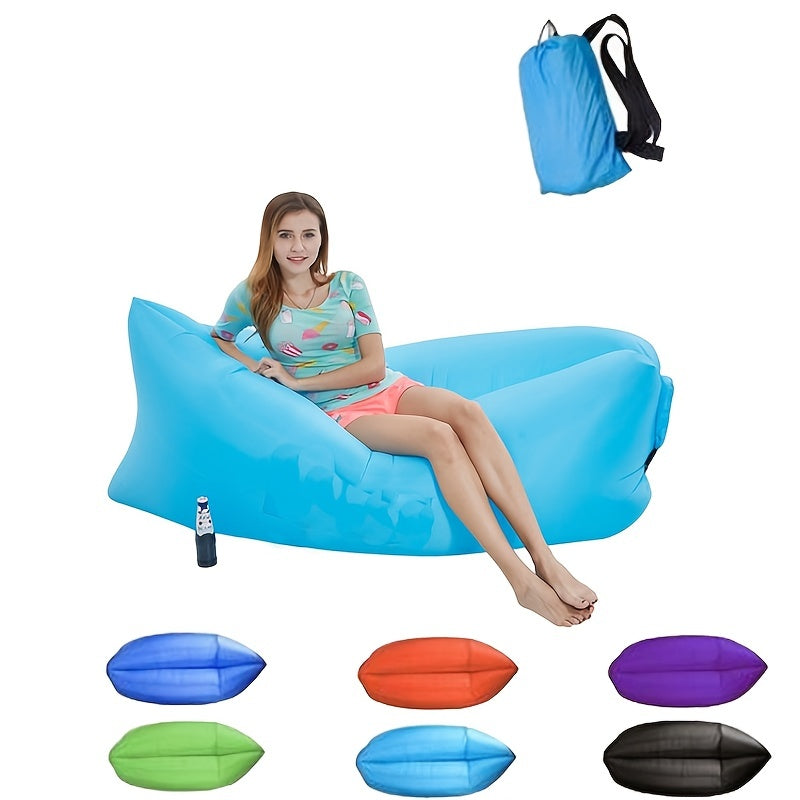 Portable Inflatable Sofa Mattress for Camping Beach Picnic