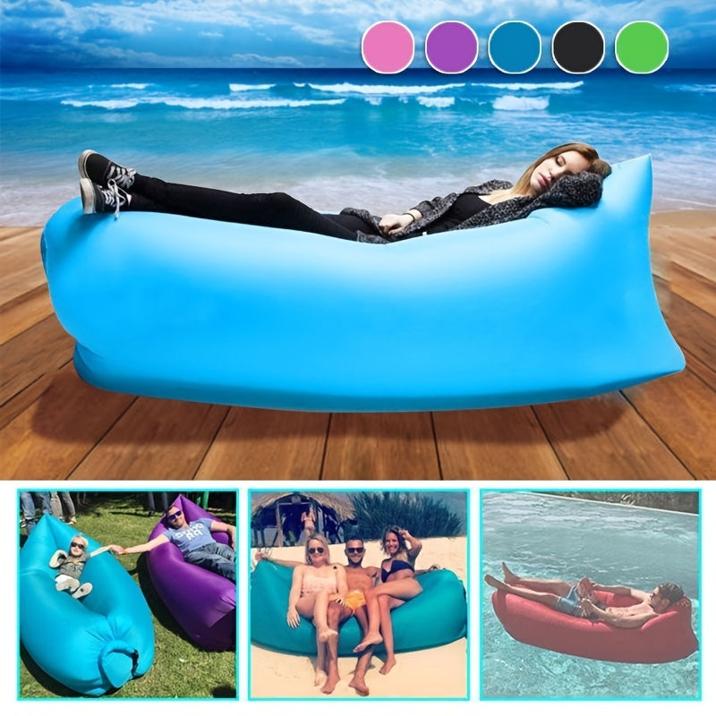 Portable Inflatable Sofa Mattress for Camping Beach Picnic