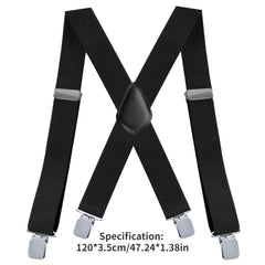 Men's X-Shaped Elastic Pant Strap