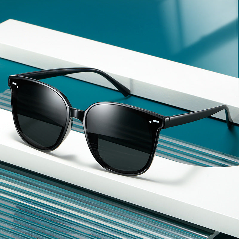 Classic Square Sunglasses Rivet UV400 Sun Shades for Driving Beach Travel