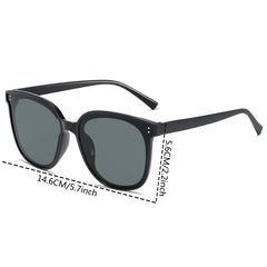 Classic Square Sunglasses Rivet UV400 Sun Shades for Driving Beach Travel