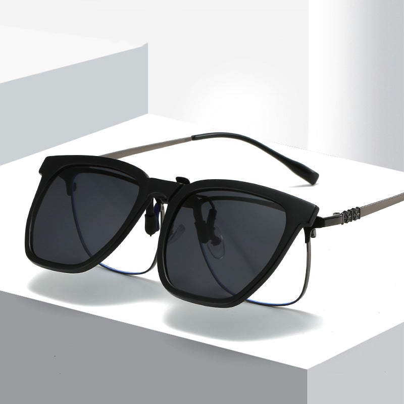 Men's Vintage Square Polarized Sunglasses UV Protection