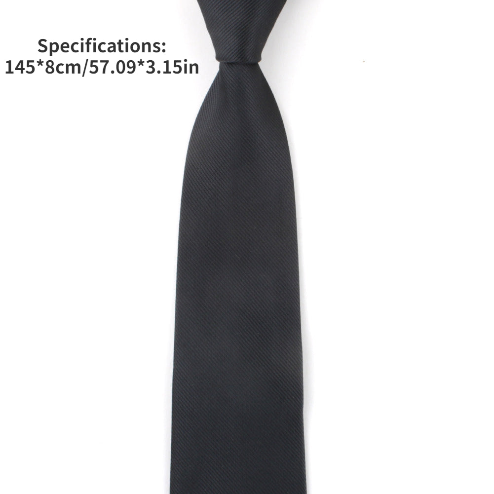 Men's Plain Tie Decorative Accessories Wedding