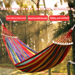 Portable Anti-rollover Hammock for Camping