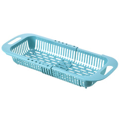 Adjustable Sink Colander Vegetable Washing Rack