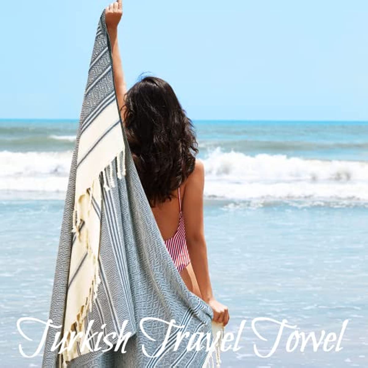 Quick Drying Beach Towel Sandproof Lightweight Beach Blanket