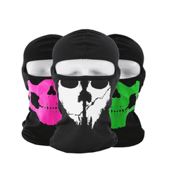 Men's Face Print Balaclava Mask for Outdoor Sport