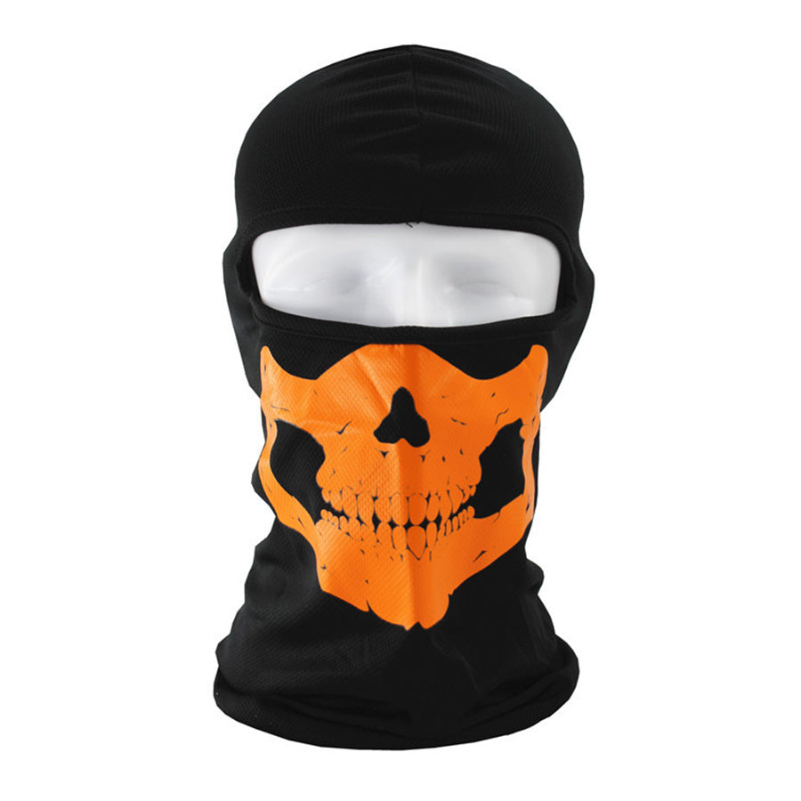 Men's Face Print Balaclava Mask for Outdoor Sport