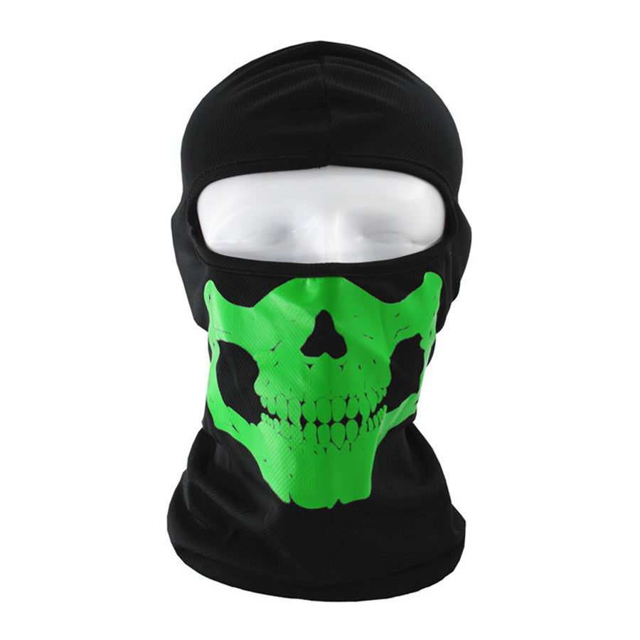 Men's Face Print Balaclava Mask for Outdoor Sport