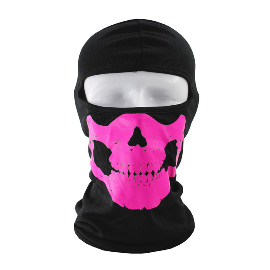 Men's Face Print Balaclava Mask for Outdoor Sport