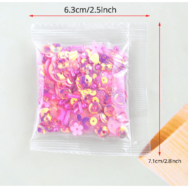 Glitter Resin Filling DIY Nail Art Jewelry Filler Flower Pearl Glitter Sequins