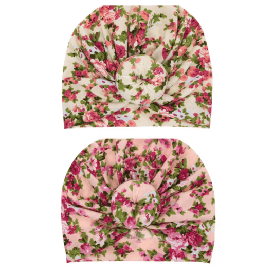 Sweet Knot Baby Hat for Girls