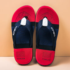 Men's Lightweight Non Slip Flip Flops for Indoor Outdoor Beach Shower