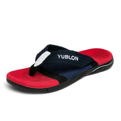 Men's Lightweight Non Slip Flip Flops for Indoor Outdoor Beach Shower