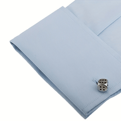 Silver Dice Cufflinks