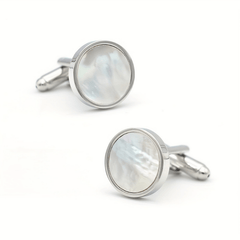 Crystal Cufflinks French Style Men's Women's Shirt Cufflinks