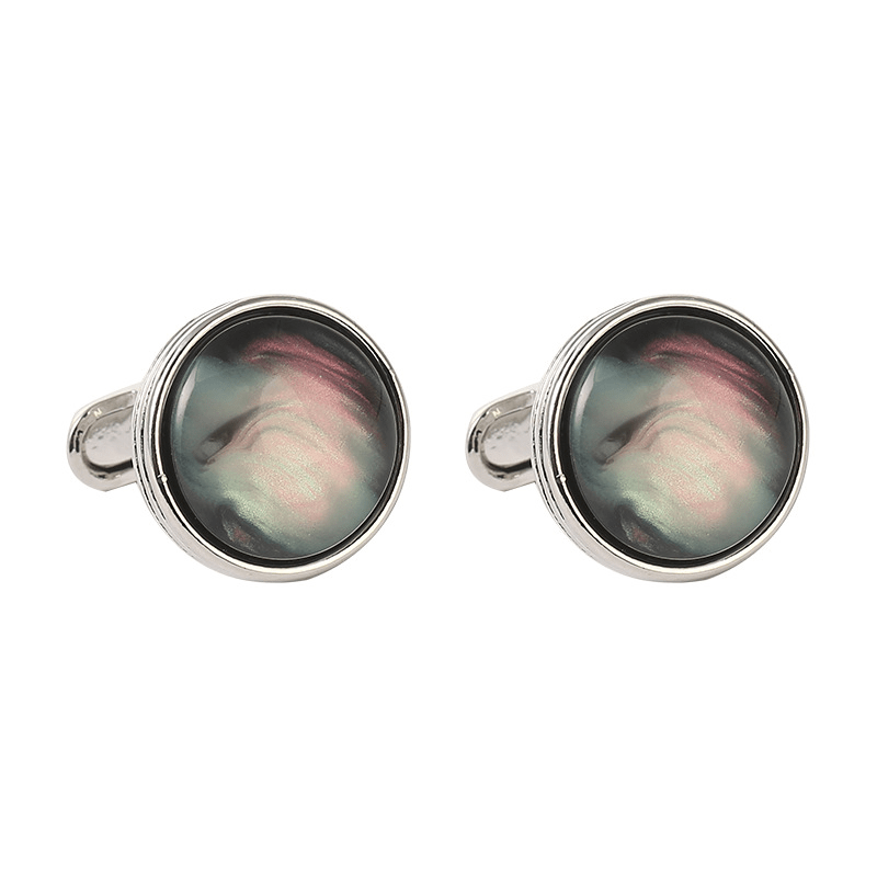 Crystal Cufflinks French Style Men's Women's Shirt Cufflinks