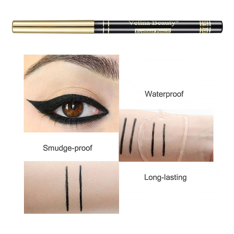Waterproof Swivel Eyeliner Gel Pen Long Lasting Makeup