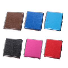 Crocodile Leather Pattern Plastic Cigarette Box 20 Packs Capacity