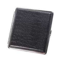 Crocodile Leather Pattern Plastic Cigarette Box 20 Packs Capacity