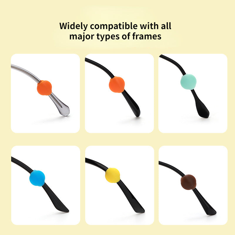 Silicone Ear Hooks for Glasses: 2 Pairs & 5 Pairs Sets