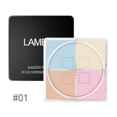 Matte Setting Powder Brightens Skin 4 Shades