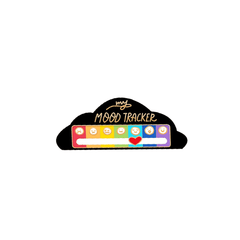 Social Creative Lapel Pin Enamel Emotional Pin 7 Days A Week For Men