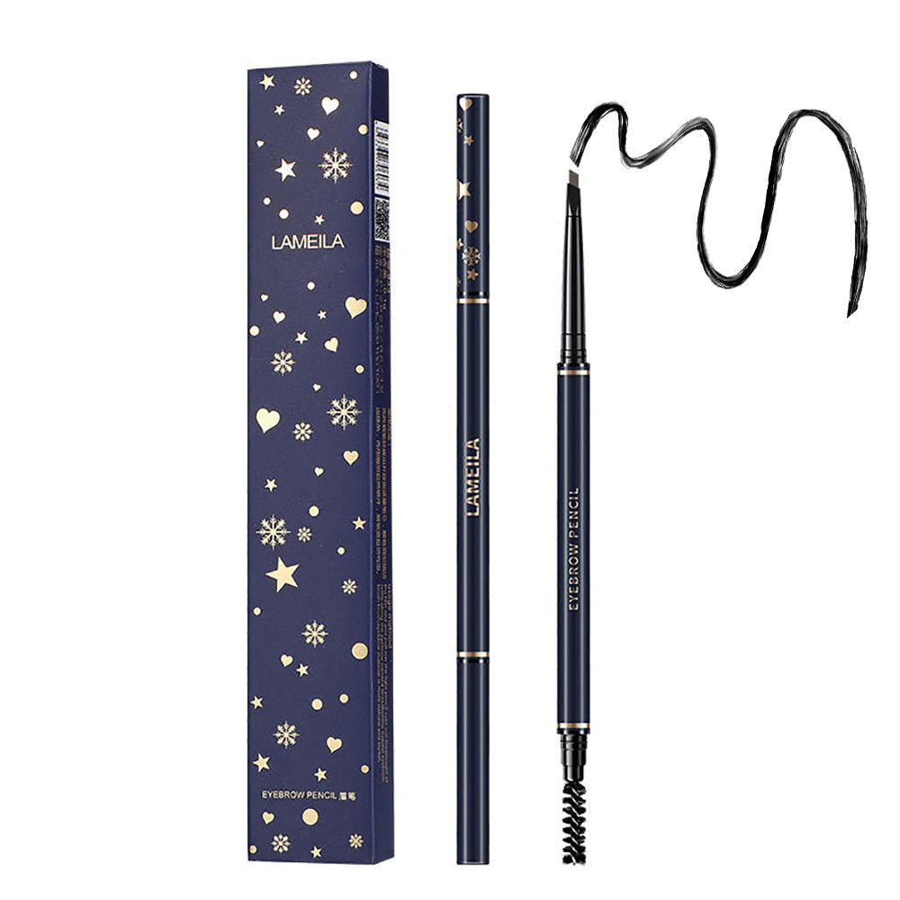 4 Colors Retractable Eyebrow Pencil Ultra Fine Tip for Natural Eyebrow