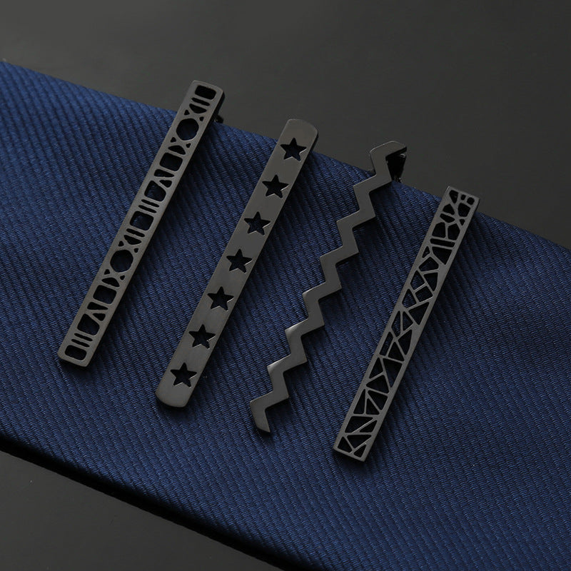 Stylish Stainless Steel Tie Clip