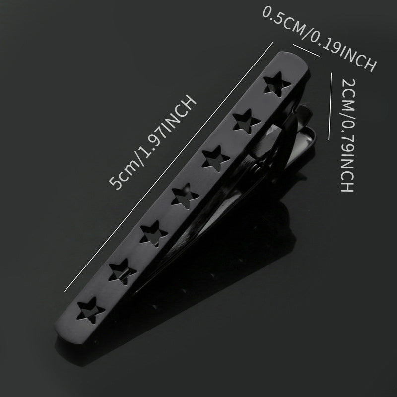 Stylish Stainless Steel Tie Clip