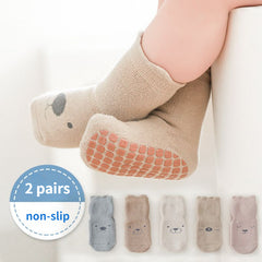 Baby Non Slip Socks Toddler Ankle Socks with Grips