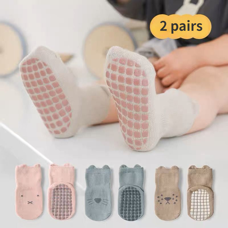 Baby Non Slip Socks Toddler Ankle Socks with Grips
