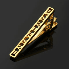 Stainless Steel Hollow Tie Clip