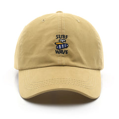 Surf Wave Cotton Baseball Hat Retro Men's Summer Visors Cap Hip Hop Peaked Caps