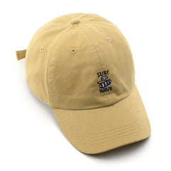 Surf Wave Cotton Baseball Hat Retro Men's Summer Visors Cap Hip Hop Peaked Caps