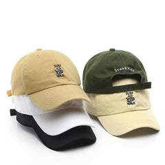 Surf Wave Cotton Baseball Hat Retro Men's Summer Visors Cap Hip Hop Peaked Caps
