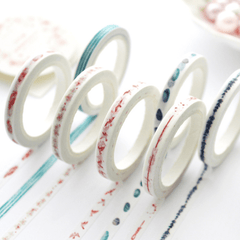 5mm 7m Mini Washi Tape Creative DIY Journal Decoration Sticker