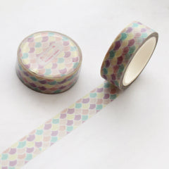 15mm Creative Pattern Girl Heart & Paper Tape Fairy DIY Journal Decoration