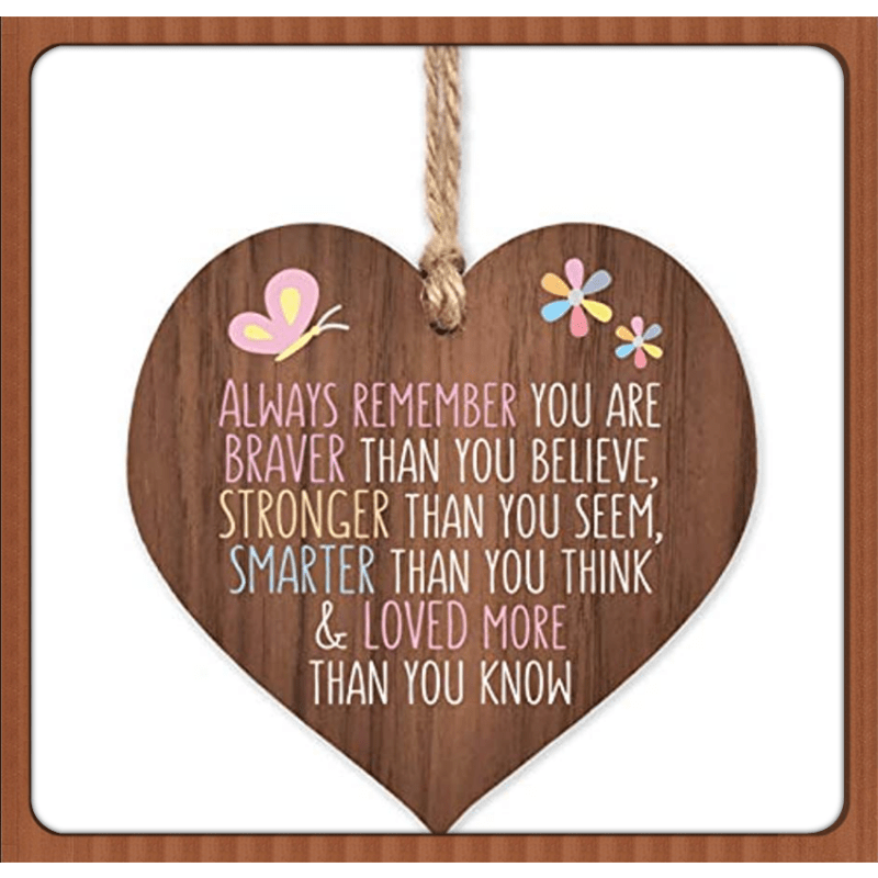 Inspirational Wooden Signs - Positive Quotes - Birthday Gifts - Wall Decor