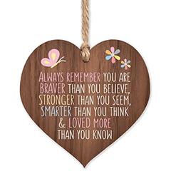 Inspirational Wooden Signs - Positive Quotes - Birthday Gifts - Wall Decor