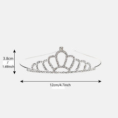 Rhinestone Headband Queen Style Party Hair Band Tiara Jewelry