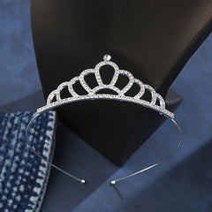 Rhinestone Headband Queen Style Party Hair Band Tiara Jewelry