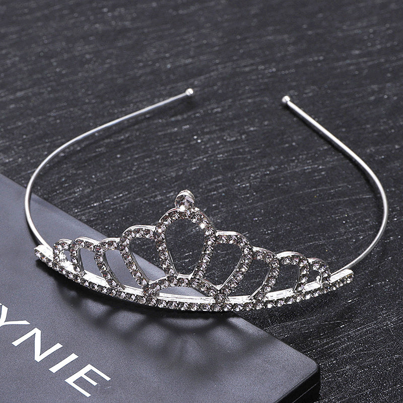 Rhinestone Headband Queen Style Party Hair Band Tiara Jewelry