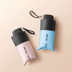 Pocket Sunshade Umbrella Ultra Light Mini Rain Or Shine Dual use Umbrella