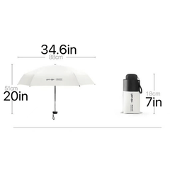 Pocket Sunshade Umbrella Ultra Light Mini Rain Or Shine Dual use Umbrella