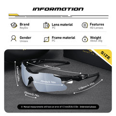 Men's UV Protection Sports Sunglasses Outdoor Cycling Sunglasses