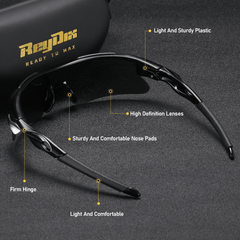Men's UV Protection Sports Sunglasses Outdoor Cycling Sunglasses